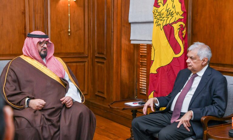 Saudi Arabia expresses interest in enhancing economic ties with SL, especially in Garment and Tourism sectors