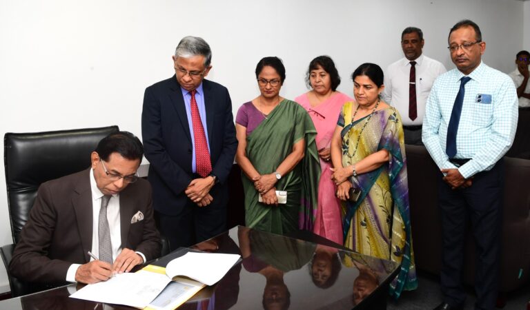 Dr. Palitha Mahipala assumes duties as new Health Secretary
