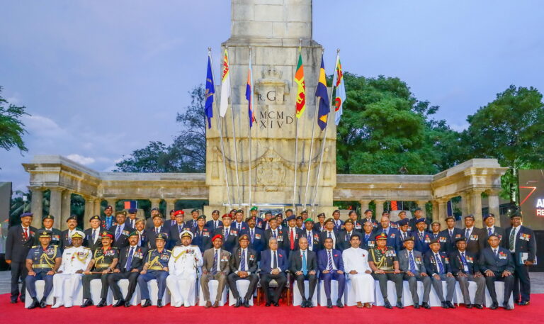 President leads commemoration of Armed Forces Remembrance Day and Poppy Celebration