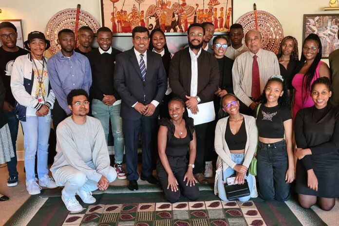 SL High Commission in South Africa welcomes student delegation from University of Johannesburg