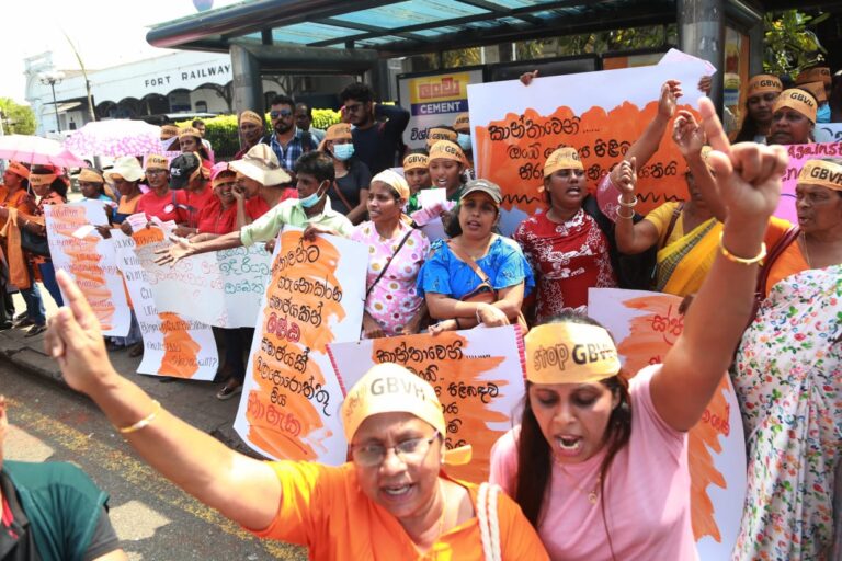 Demonstration marking action to stop violence against women! (PHOTOS)