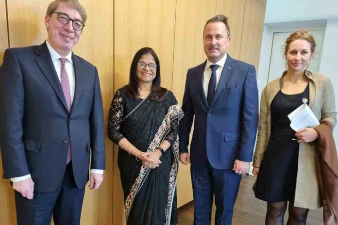 Luxembourg Foreign Ministry bids farewell to Ambassador Asirwatham