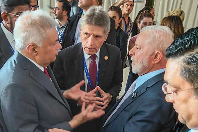 President extends invitation to Brazilian counterpart to join Tropical Belt Initiative