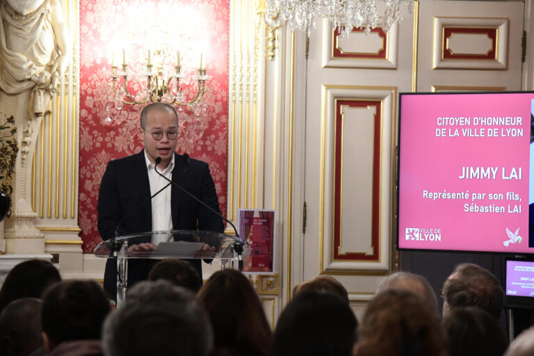 French city of Lyon awards honorary citizenship to jailed Hong Kong publisher Jimmy Lai