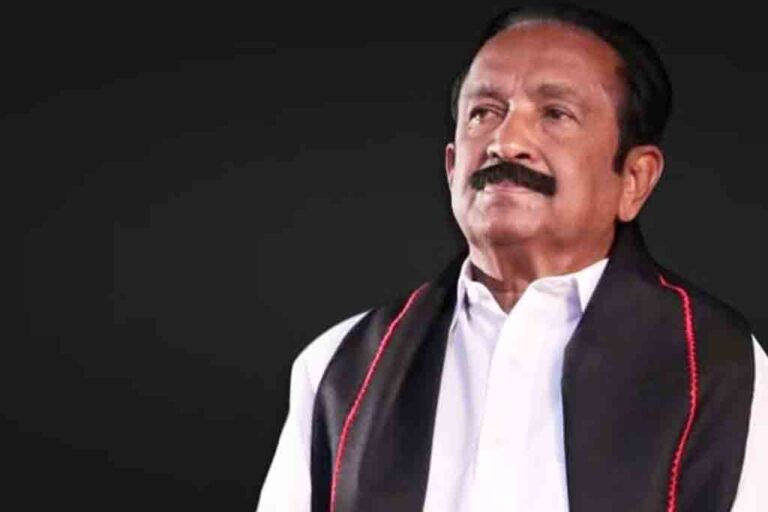 MDMK Leader Vaiko urges Indian Government to navigate Sri Lanka relations cautiously