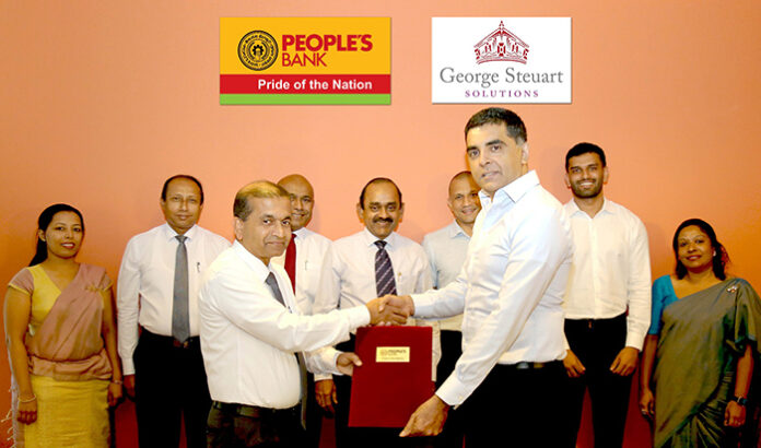 People’s Bank and George Steuart Solutions partnered to promote SL solar energy