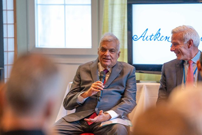 President outlines effective progress of SL debt restructuring at Business forum in Switzerland