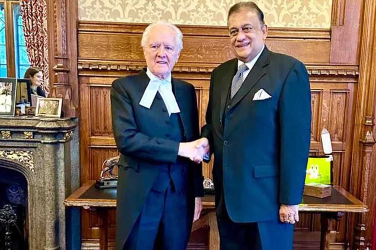 SL High Commissioner in UK engages in diplomatic talks with UK Parliament Speaker