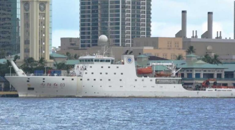 SL enforces one-year ban on Chinese research vessels in its Ports and EEZ, responding to Indian concerns