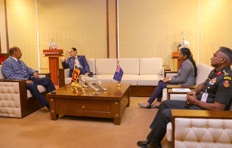 New Zealand HC pays farewell call on Sri Lanka Defence Secretary