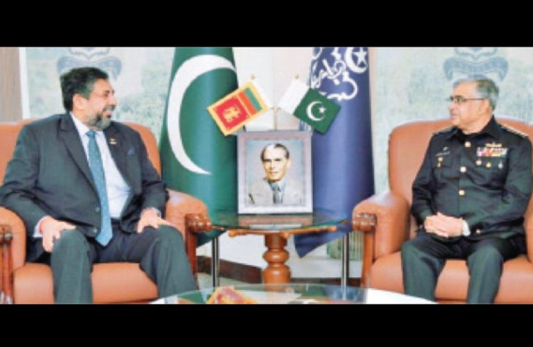 Sri Lankan High Commissioner Meets with Pakistan’s Naval Chief to Strengthen Bilateral Ties