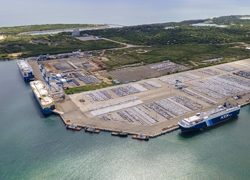 Hambantota port becomes fastest growing transshipment port in the region.