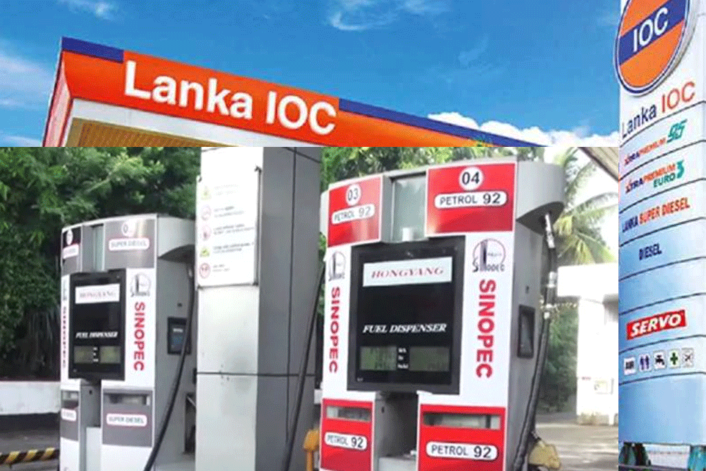 LIOC and SINOPEC revise fuel prices tallying CPC LNW Lanka News 