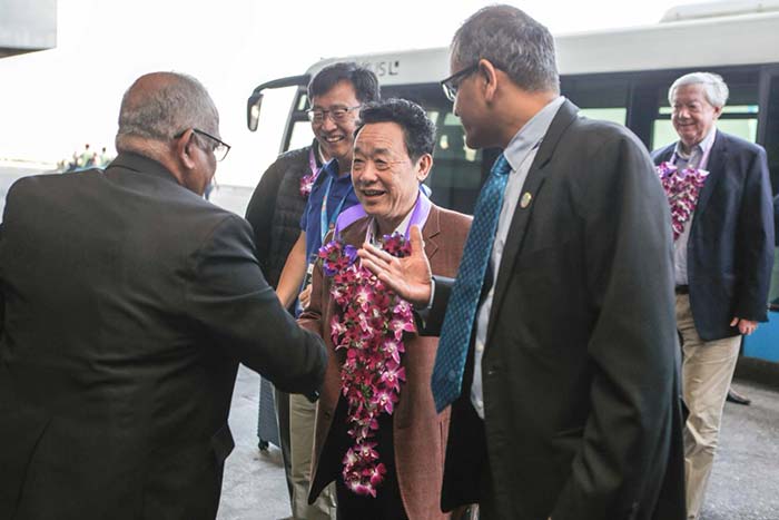 FAO DG arrives in the island to open 37th Asia and the Pacific conference