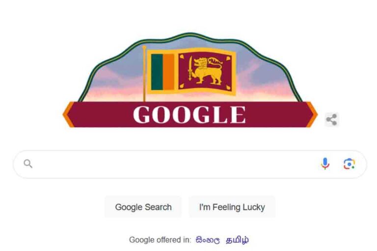 Google commemorates Sri Lanka’s 76th Independence Day with special doodle