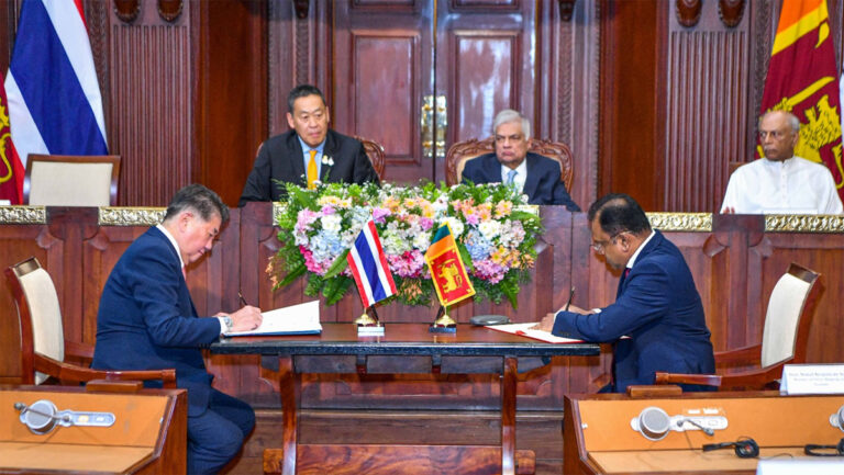 Sri Lanka, Thailand sign historic Free Trade Agreement