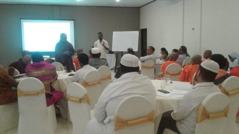 Preparatory district level workshops for National Conversation based on the Himalaya Declaration began today