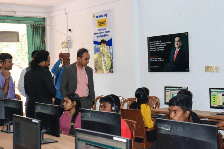 Indian Deputy High Commissioner visits DP Education IT Campus in Jaffna