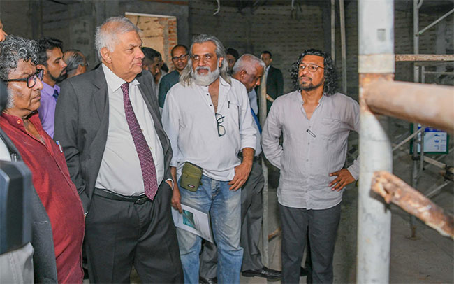 President pushes for timely completion of cultural projects during inspection tour