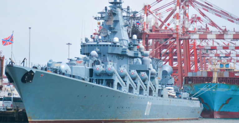 Russian Pacific Fleet’s Missile Cruiser Varyag Makes Port Call in Colombo