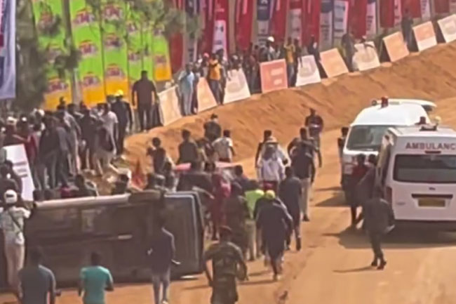 Update: Following fatal accident at Fox Hill Super Cross Event, Police arrest two drivers
