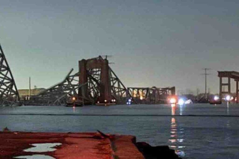 Cargo ship in Baltimore Bridge collapse was transporting hazardous materials, NTSB reveals