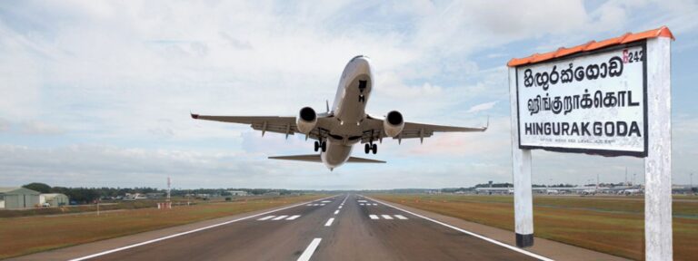 Hingurakgoda Airport upgrade into an international civil airport begins