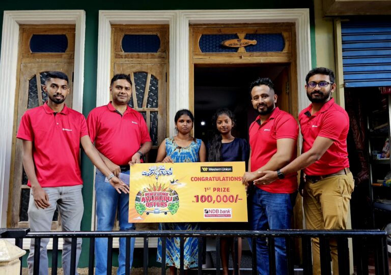 NDB Bank Celebrates Winners of the “Salli Ratin, Thagi Apen, Remittance Avurudu Wasiya” Campaign