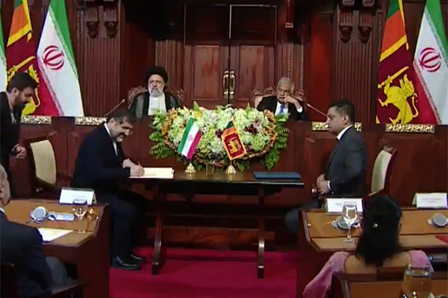 Iran and Sri Lanka forge closer ties with signing of five key agreements
