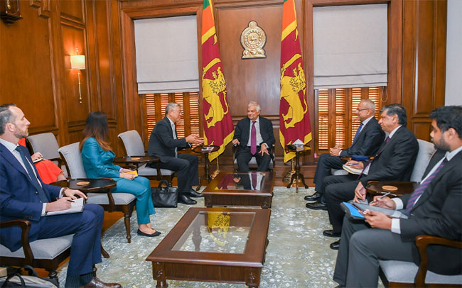 US Assistant Secretary Donald Lu calls on President Ranil