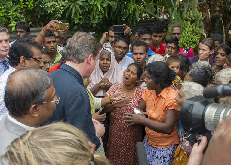 Cameron and UK politicians urge justice for Sri Lankan Tamil Community