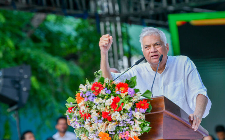 President urges political collaboration for economic stability and development at UNP May Day Rally