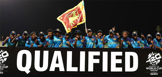 SL clinches ICC Women’s T20 World Cup Qualifier, joins Scotland as Qualifier
