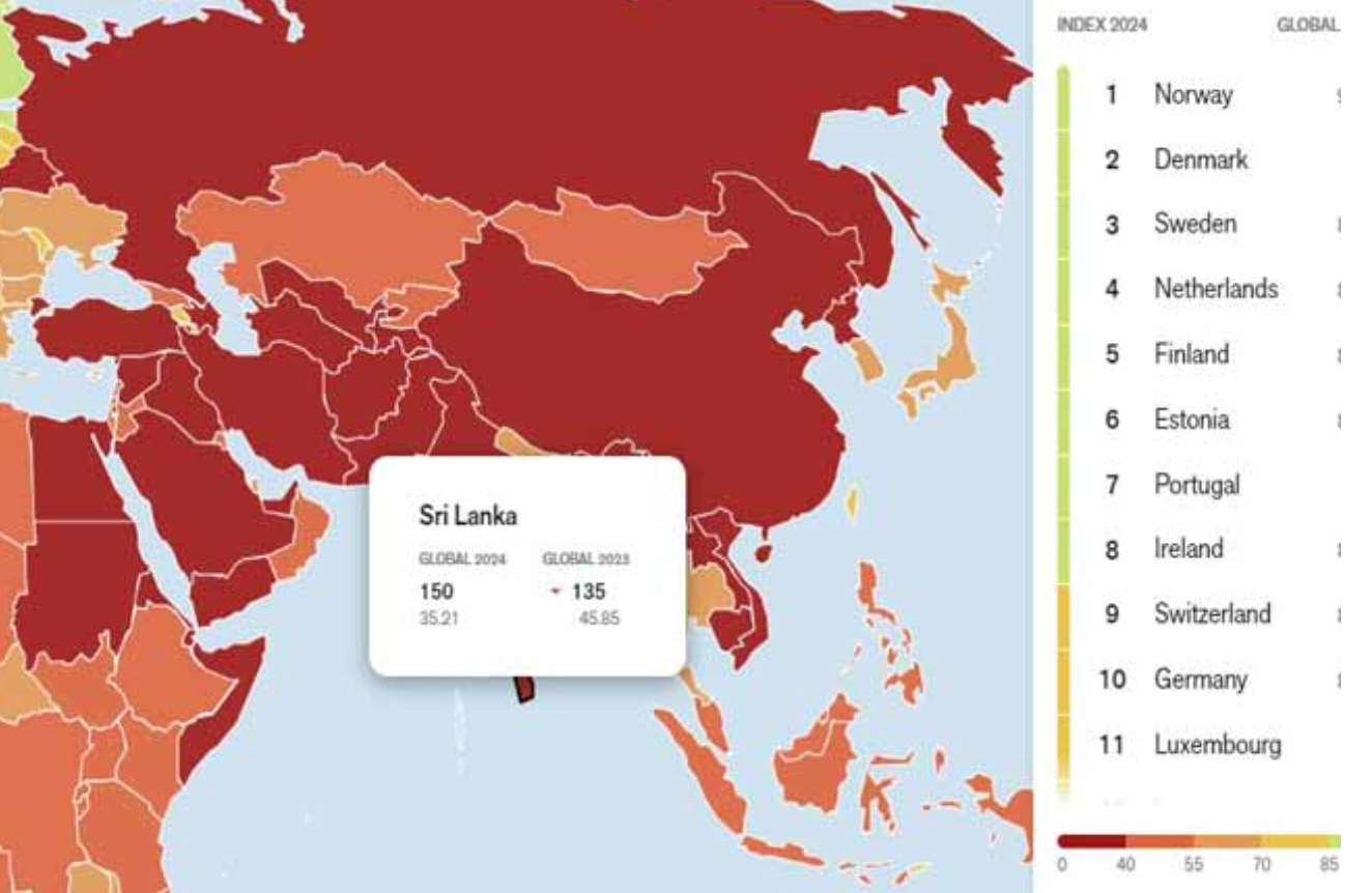 Sri Lanka Slips in World Press Freedom Rankings: Report Highlights ...