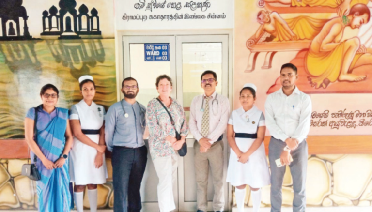 World Organization of Family Doctors President Visits Katugahahena Hospital in Sri Lanka
