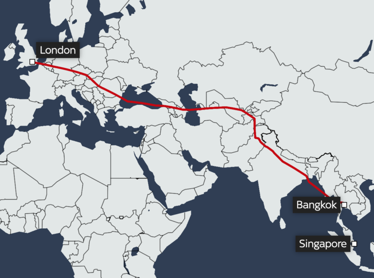 Singapore Airlines: British man dies in severe turbulence as flight from London Heathrow forced to land in Bangkok