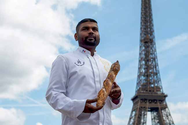 Paris-based Sri Lankan baker makes Olympic history as Torchbearer