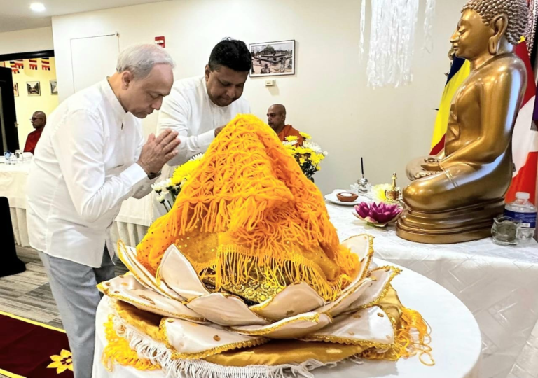 Vesak Day Almsgiving hosted at Permanent Mission of Sri Lanka in New York