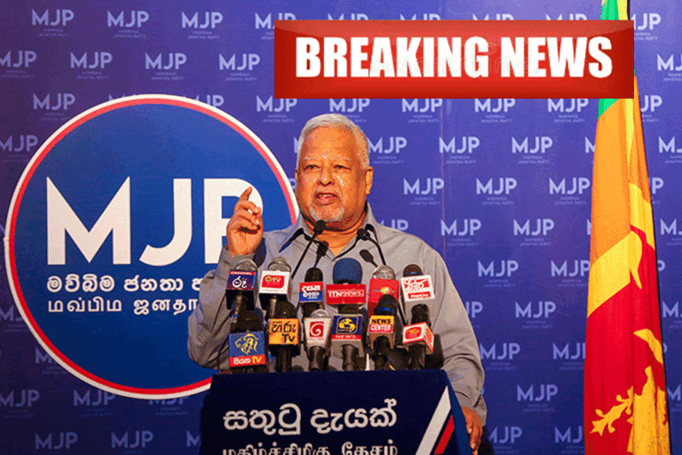 Sarath Amunugama resigns from post as MJP Chairman!