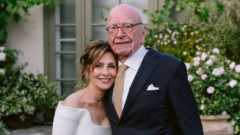 Rupert Murdoch marries for fifth time aged 93.