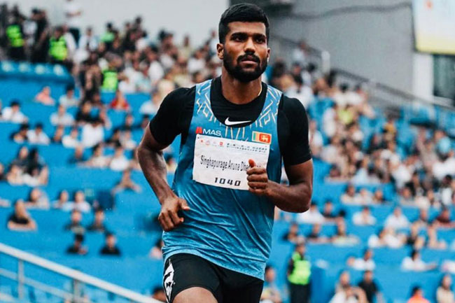 Aruna Darshana secures spot in 2024 Paris Olympics