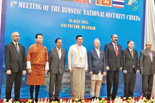 BIMSTEC National Security chiefs convene in Myanmar