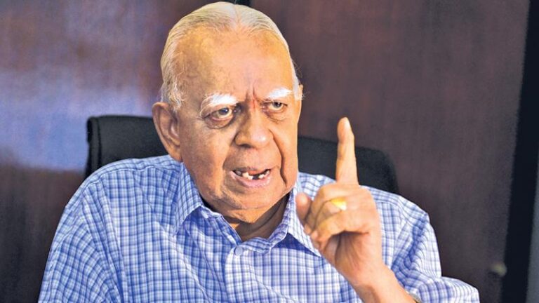 Former TNA Leader R. Sampanthan passes away at 91