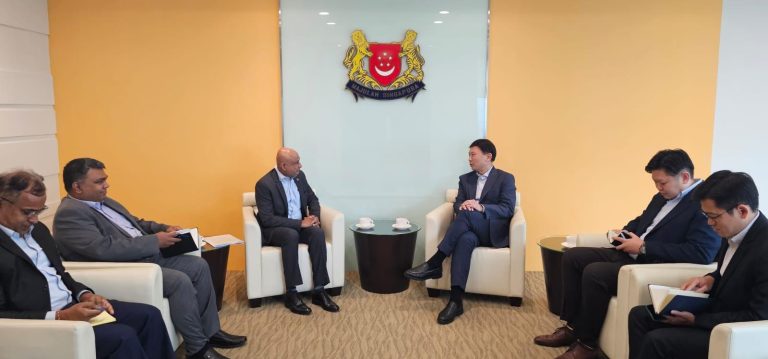 Sri Lanka and Singapore to strengthen ties in maritime, port and aviation sectors