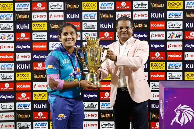 Sri Lanka triumphs in Women’s Asia Cup with victory over India