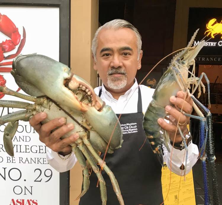 Sri Lanka’s World-Famous Ministry of Crab extends its Claws, in Singapore
