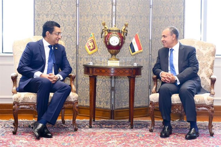 Egypt and Sri Lanka strengthen trade and cooperation ties