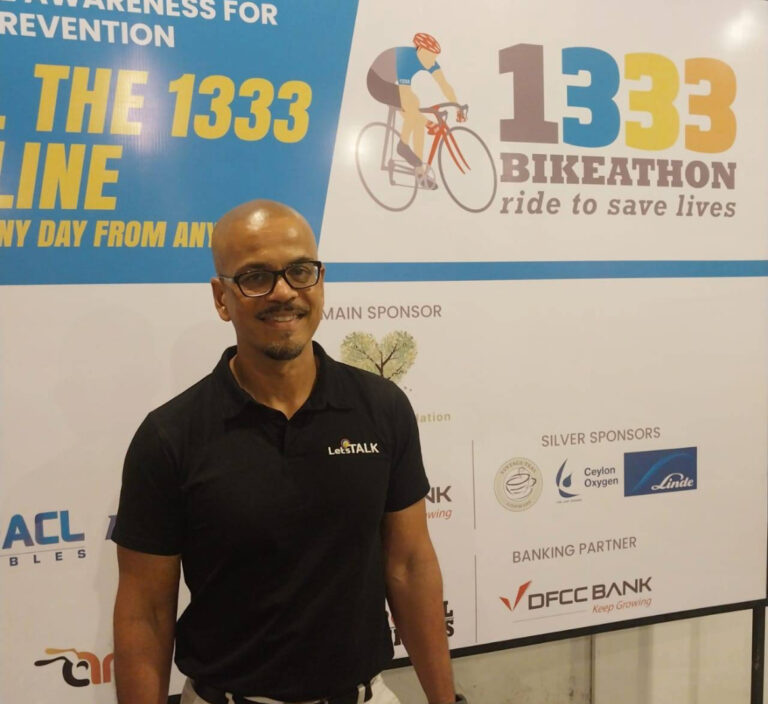 CCC Launches 13-Day Bicycle Ride Across Sri Lanka to Promote Suicide Prevention Hotline
