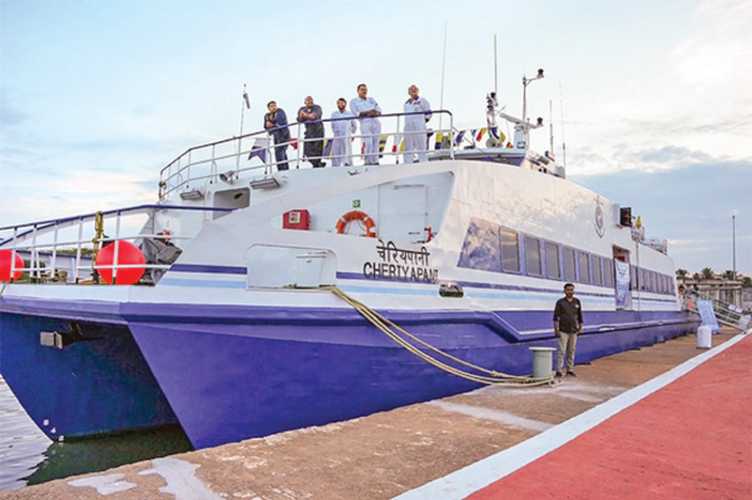 India and SL boost passenger ferry service with financial support and concessions