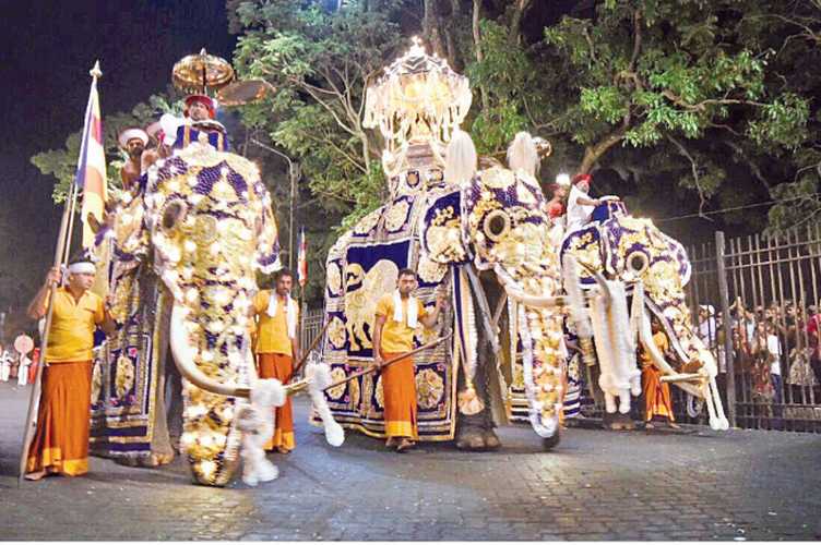 Kandy’s Esala Perahera to conclude with grand Randoli Maha Perahera and Water-Cutting ritual